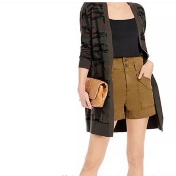 Sanctuary Play Cardigan Camo Sweater - Picture 1 of 16